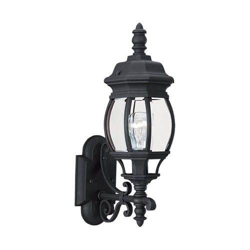 Generation Lighting Wynfield Outdoor Wall Light in Black by Generation Lighting 88200-12