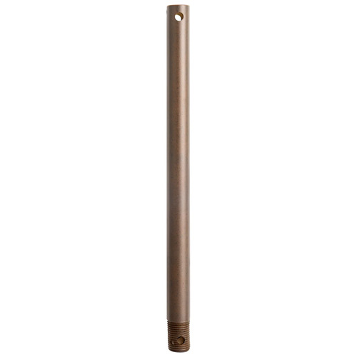 Oxygen 12-Inch Fan Downrod in Oiled Bronze by Oxygen Lighting 3-6-1222