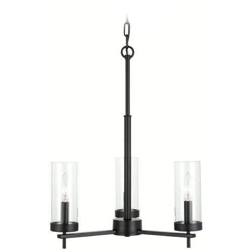 Visual Comfort Studio Collection Visual Comfort Studio Collection Zire Midnight Black Chandelier 3190303-112
