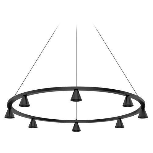 Kuzco Lighting Kuzco Lighting Ryan Pauly Dune Black LED Chandelier CH19933-BK-UNV