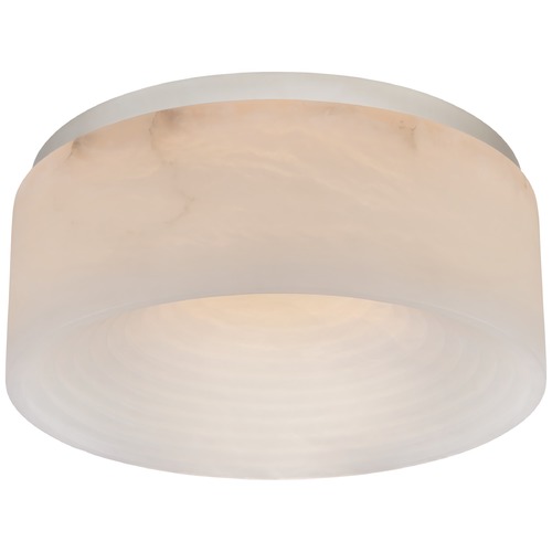 Visual Comfort Signature Collection Kelly Wearstler Otto Medium Flush Mount in Nickel by Visual Comfort Signature KW4902PNALB