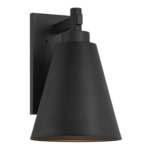 Savoy House Savoy House Lighting Ryder Matte Black Outdoor Wall Light 5-806-DS-BK