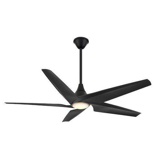Minka Aire Switch 60-Inch Convertible LED Smart Fan in Coal by Minka Aire F638L-CL