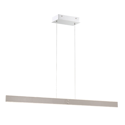 Eurofase Lighting Verdura 42-Inch LED Linear Chandelier in Grey by Eurofase Lighting 44298-029