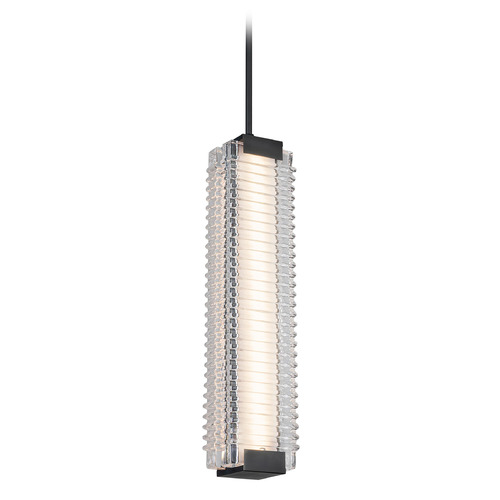 Alora Lighting Alora Lighting Alai Urban Bronze LED Pendant Light with Rectangle Shade PD374624UBCR-UNV