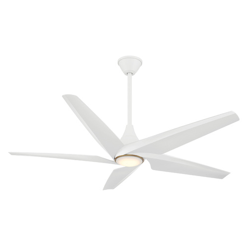 Minka Aire Switch 60-Inch Convertible LED Smart Fan in White by Minka Aire F638L-WHF