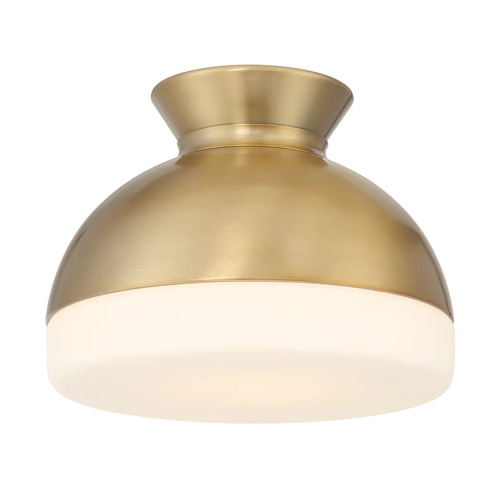 Crystorama Lighting Brian Patrick Flynn Gidget Flush Mount in Vibrant Gold by Crystorama  GID-4000-VG