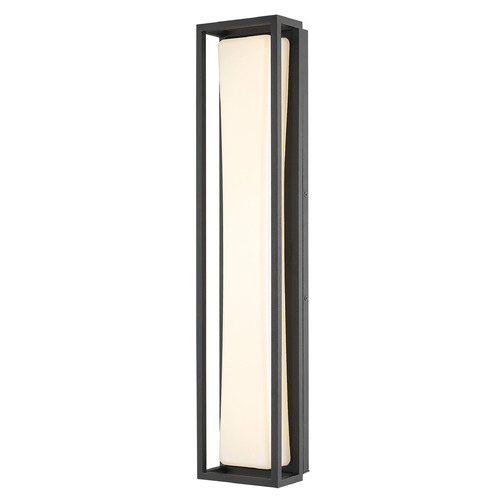 Z-Lite Baden Black LED Outdoor Wall Light by Z-Lite 587M-BK-LED