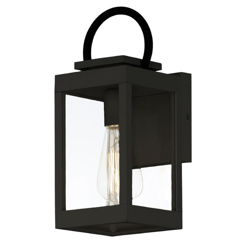 Maxim Lighting Maxim Lighting Nassau Vivex Black Outdoor Wall Light 40312CLBK