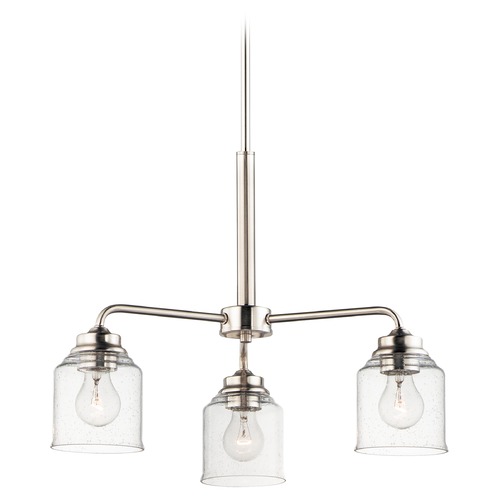 Maxim Lighting Acadia Satin Nickel Chandelier by Maxim Lighting 12260CDSN