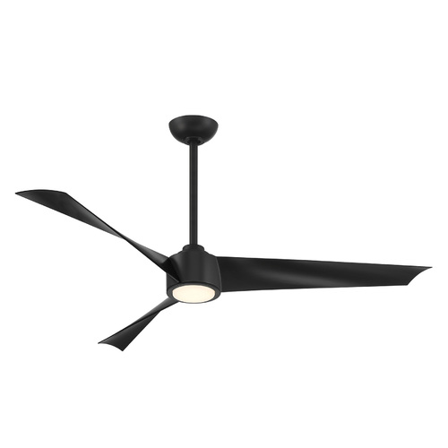 Minka Aire Pike 56-Inch LED Fan in Coal by Minka Aire F774L-CL