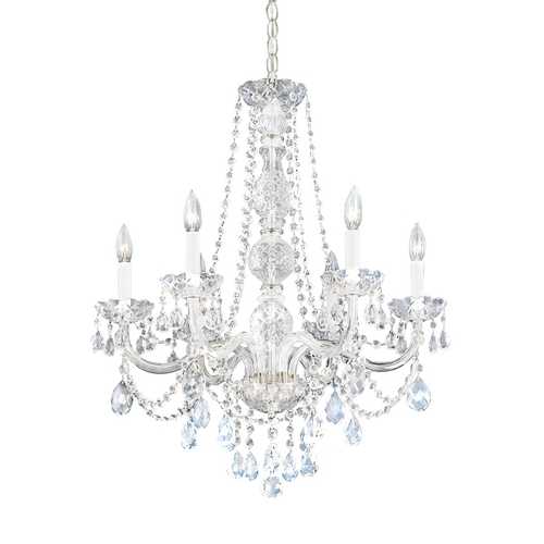 Schonbek Lighting Six-Light Heritage Crystal Chandelier 1303-40H