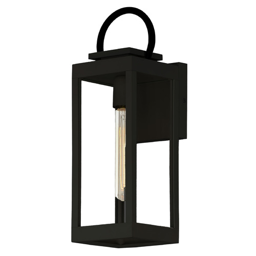 Maxim Lighting Maxim Lighting Nassau Vivex Black Outdoor Wall Light 40314CLBK