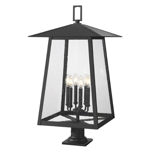 Z-Lite Z-Lite Rainer Black Post Light 5015PHXXLR-533PM-BK