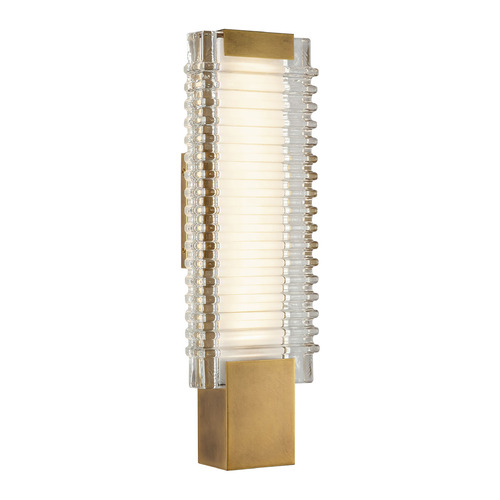 Alora Lighting Alora Lighting Alai Vintage Brass LED Bathroom Light WV374118VBCR