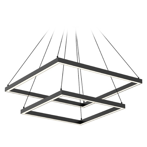 Kuzco Lighting Kuzco Lighting Piazza Black LED Chandelier CH88224-BK-UNV-010