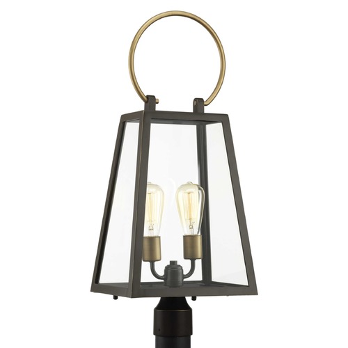 Progress Lighting Barnett Antique Bronze Post Light by Progress Lighting P540028-020