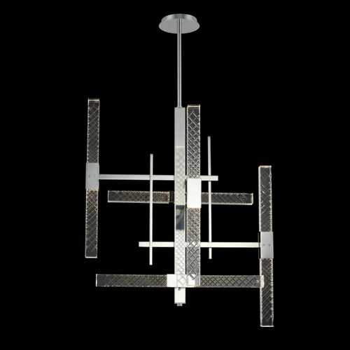 Allegri Lighting Apollo 10-Light LED Chandelier in Polished Chrome by Allegri Crystal 034971-010-FR001