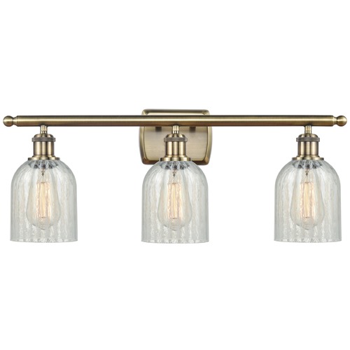 Innovations Lighting Caledonia Antique Brass Bathroom Light by Innovations Lighting 516-3W-AB-G2511