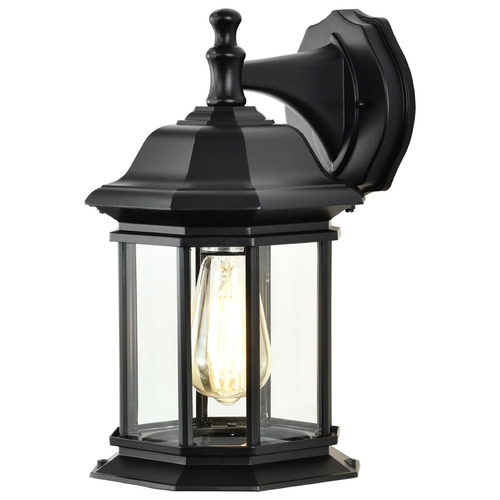 Nuvo Lighting Hopkins Matte Black Outdoor Wall Light by Nuvo Lighting 60-6118