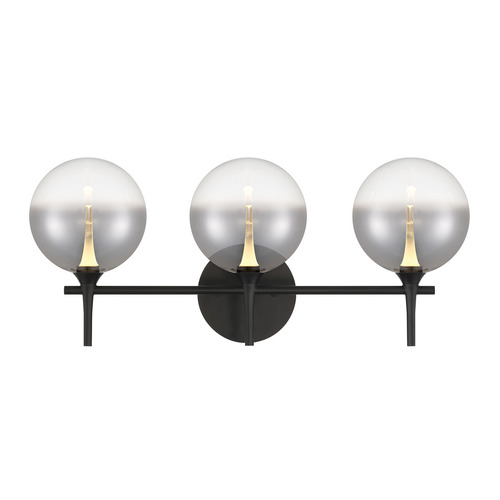 Eurofase Lighting Lissa 3-Light LED Vanity Light in Matte Black by Eurofase Lighting 48915-021