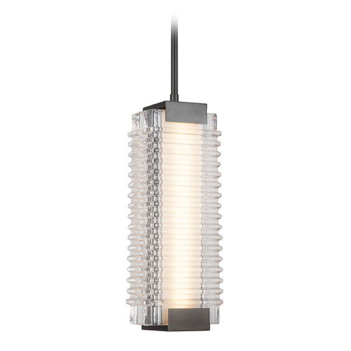 Alora Lighting Alora Lighting Alai Urban Bronze LED Pendant Light with Rectangle Shade PD374316UBCR-UNV