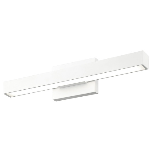 Matteo Lighting Matteo Lighting Presley Matte White LED Vertical Bathroom Light W80818MW