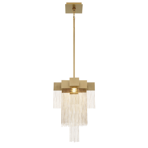 Eurofase Lighting Bloomfield LED Mini Pendant in Matte Gold by Eurofase Lighting 44370-022