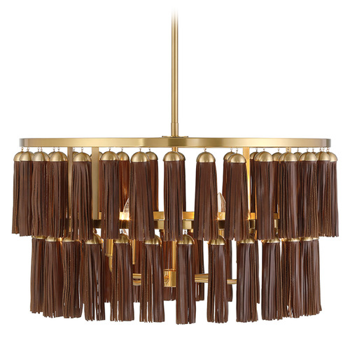 Savoy House Savoy House Lighting Aquitane Warm Brass Pendant Light 7-2747-4-322
