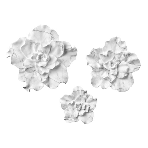 Elk Lighting Elk Lighting Blume White Marble Wall Art S0036-12024/S3