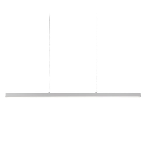 Kuzco Lighting Modern Brushed Nickel LED Pendant with Frosted Shade 3000K 1609LM by Kuzco Lighting LP10345-BN