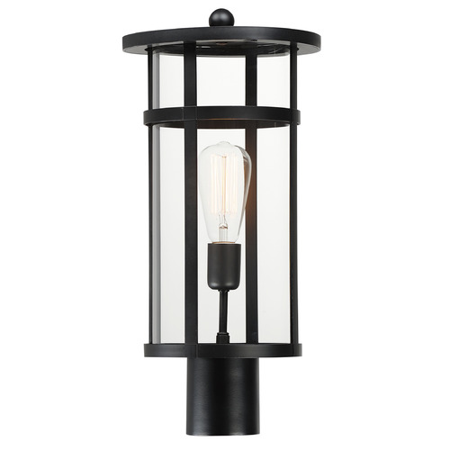 Maxim Lighting Maxim Lighting Clyde Vivex Black Post Light 40620CLBK