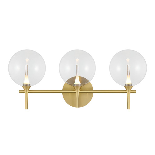 Eurofase Lighting Lissa 3-Light LED Vanity Light in Gold by Eurofase Lighting 48913-010