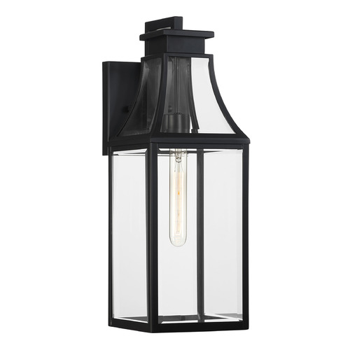Savoy House Savoy House Lighting Emery Matte Black Outdoor Wall Light 5-606-BK