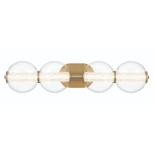 Eurofase Lighting Atomo 29.75-Inch LED Vanity Light in Gold by Eurofase 46810-025