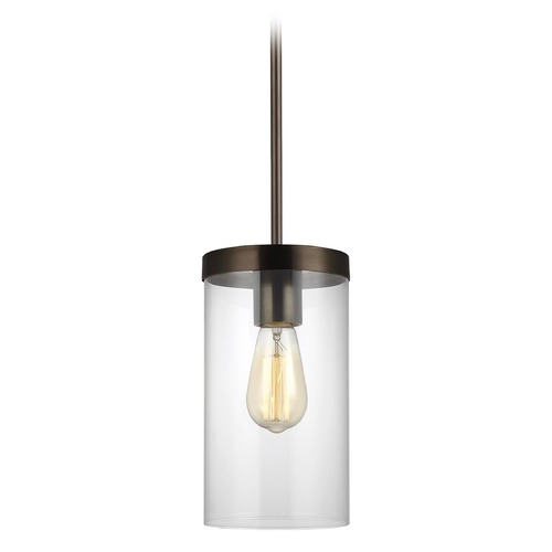 Visual Comfort Studio Collection Zire Brushed Oil Rubbed Bronze LED Pendant by Visual Comfort Studio 6590301EN7-778