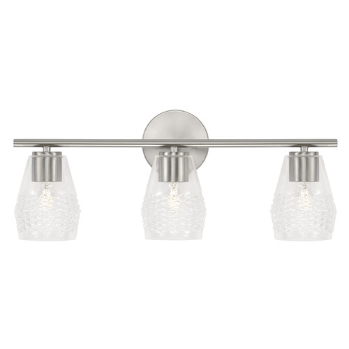 Capital Lighting Dena 23.25-Inch Vanity Light in Brushed Nickel by Capital Lighting 145031BN-524