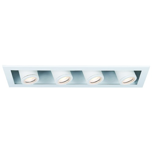WAC Lighting Silo Multiples White & White LED Recessed Kit by WAC Lighting MT-4415T-927-WTWT
