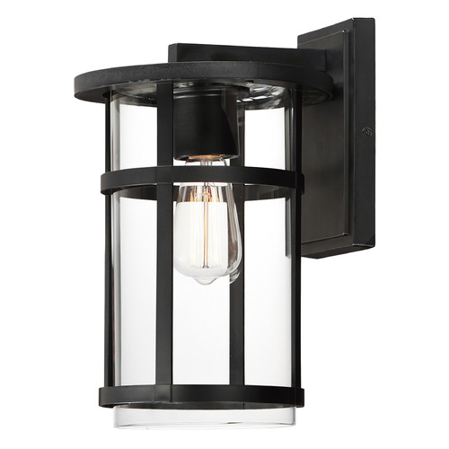 Maxim Lighting Maxim Lighting Clyde Vivex Black Outdoor Wall Light 40623CLBK