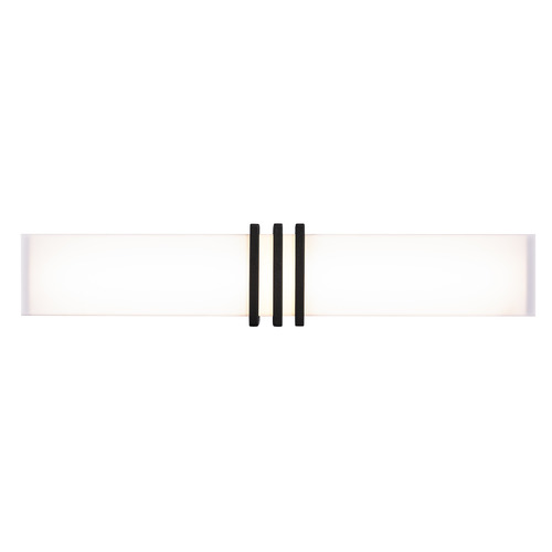 WAC Lighting Minibar 28-Inch 3CCT LED Bath Light in Black by WAC Lighting WS-75328-BK