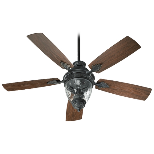 Quorum Lighting Georgia Old World Ceiling Fan with Light by Quorum Lighting 174525-995