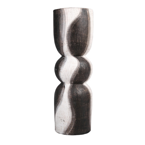 Elk Lighting Elk Lighting Noma Dark Brown & White Vase S0077-12103