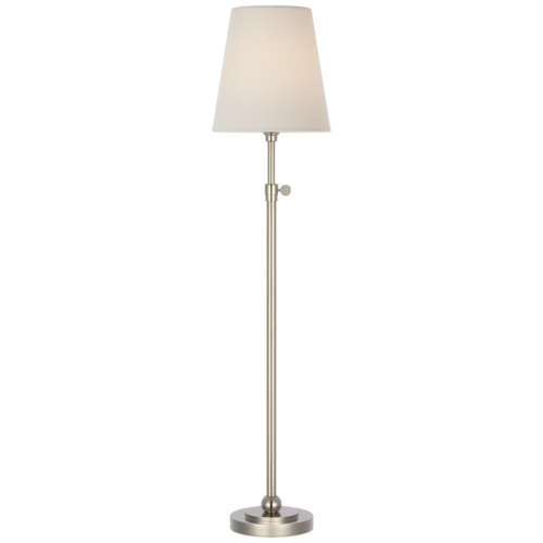 Visual Comfort Signature Collection Bryant Adjustable Cordless Lamp in Polished Nickel by VC Signature TOB3107PN-L-CL