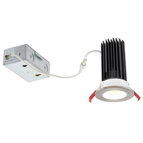 Recesso Lighting by Dolan Designs 5CCT 2'' LED Canless 15W Smooth White Recessed Light 24Deg by Recesso RL02-15W24-5CCT/WH SMOOTH TRM