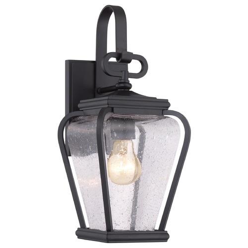 Quoizel Lighting Province Outdoor Wall Light in Black by Quoizel Lighting PRV8406K