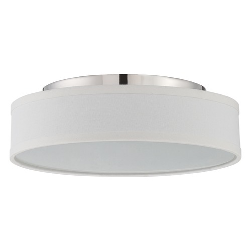 Nuvo Lighting Heather Polished Nickel LED Flush Mount by Nuvo Lighting 62/526