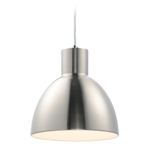 Maxim Lighting Cora Satin Nickel Mini Pendant by Maxim Lighting 11022SN