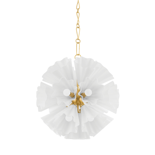 Hudson Valley Lighting Capri 24-Inch Pendant in Aged Brass by Hudson Valley Lighting 5524-AGB