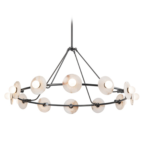 Alora Lighting Alora Lighting Dahlia Urban Bronze LED Chandelier CH346046UBAR-UNV