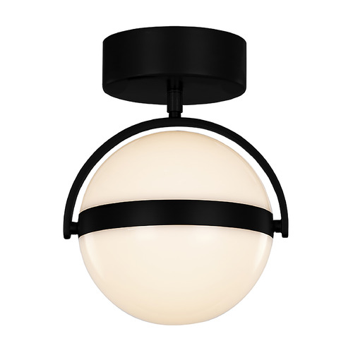 Alora Lighting Alora Lighting Globo Matte Black LED Semi-Flushmount Light FM301001MB-UNV